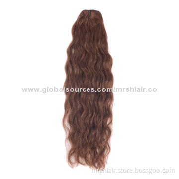 24-inch Malaysian Deep Wave Clip in Hair